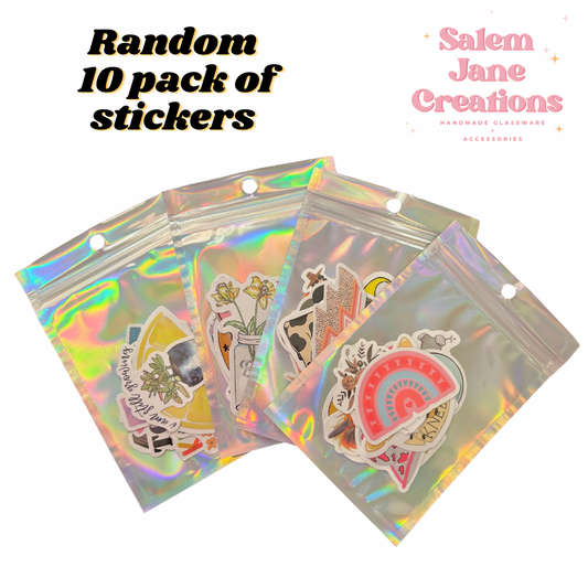 Random Sticker Set 10 pack