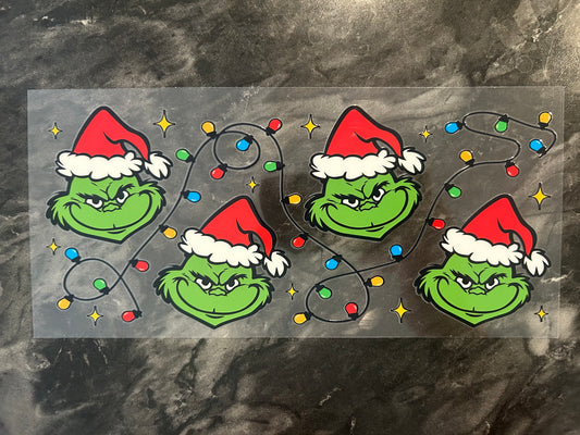 Grinch Christmas Lights Wrap