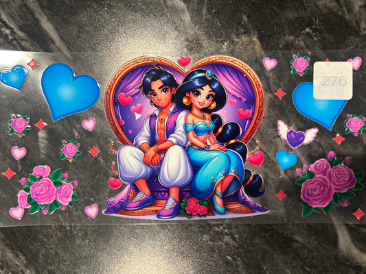 Jasmine and Aladdin Wrap