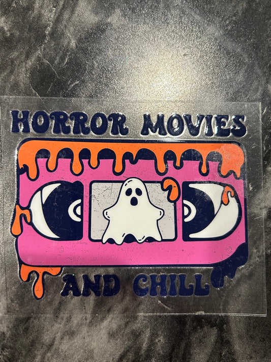 Horror Movies and Chill Decal