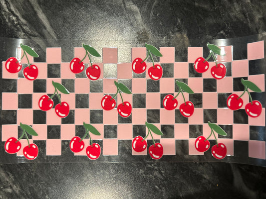 Checkered Cherries Wrap