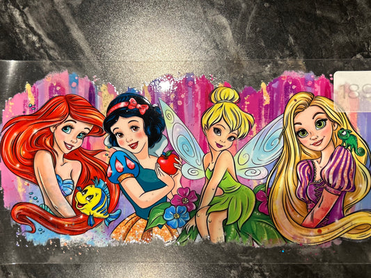 Princesses Wrap (Ariel, Snow White, Tink, Rapunzel)