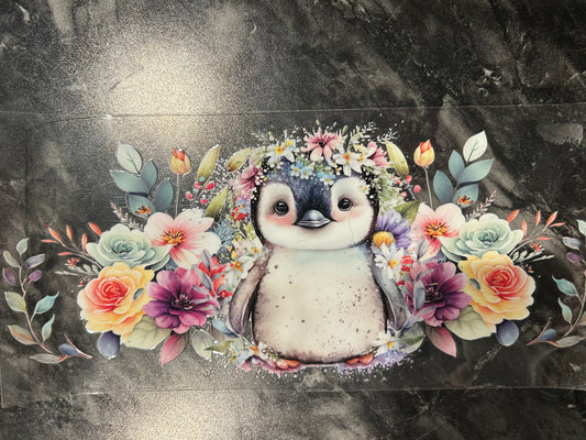 Floral Penguin Wrap