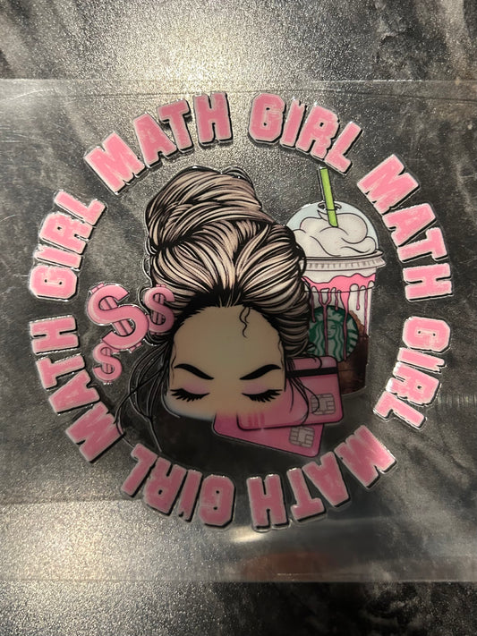 Girl Math Decal