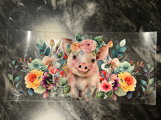 Floral Pig Wrap