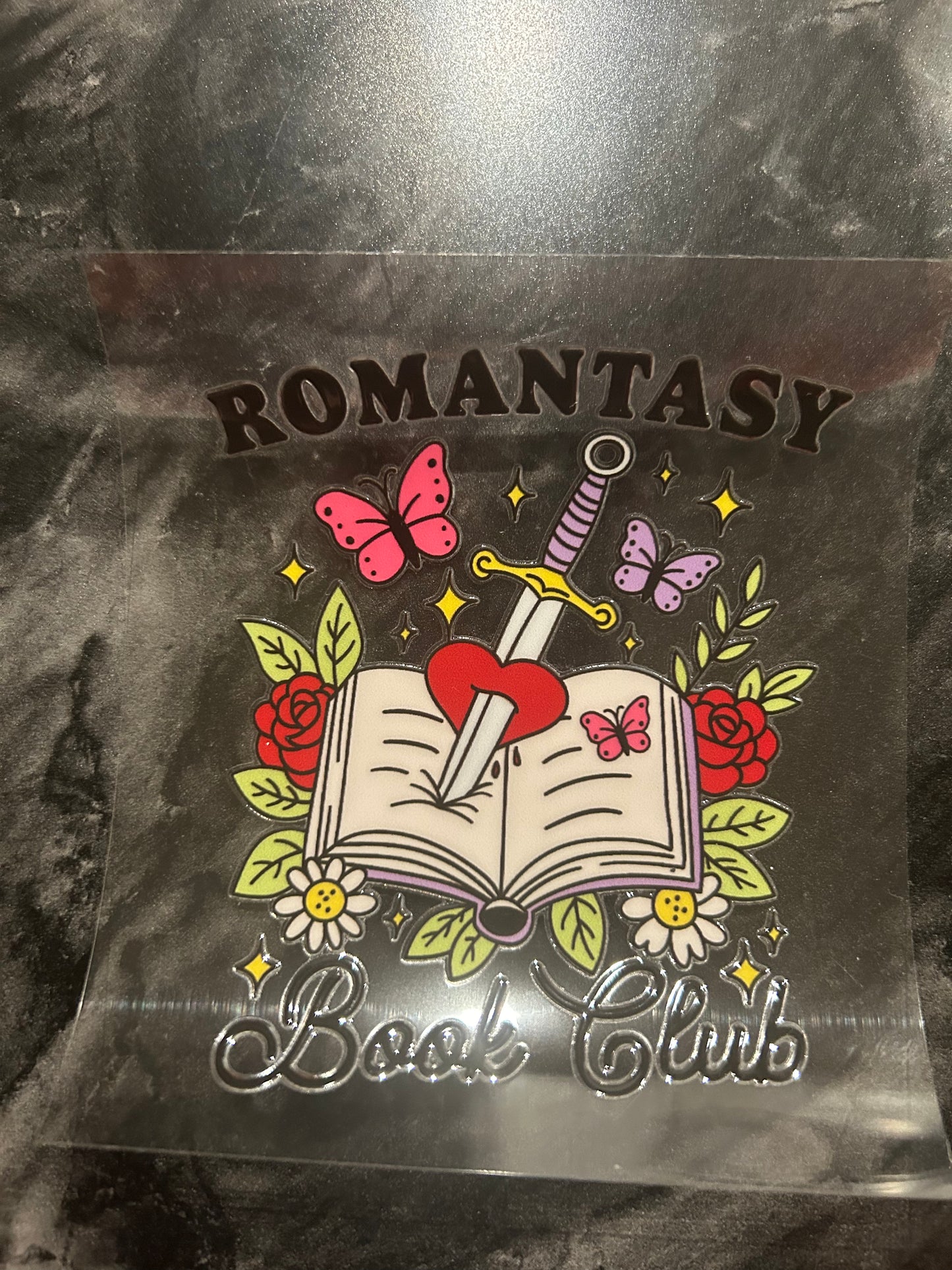 Romantasy Book Club Decal